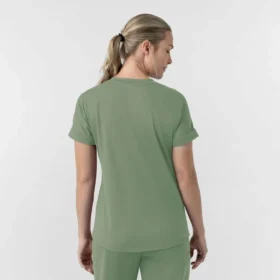 Force Cross-Flex strikket V-hals-skrubbløp for kvinner