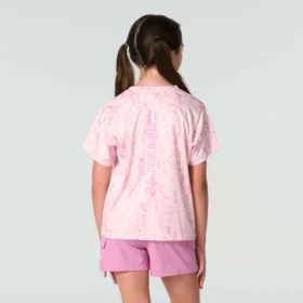 Force Sun Defender™-T-skjorte med korte løse ermer for jenter (barn/ungdom)