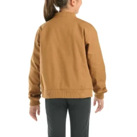 Langermet Rugged Flex®-canvasjakke for jenter (barn/ungdom)