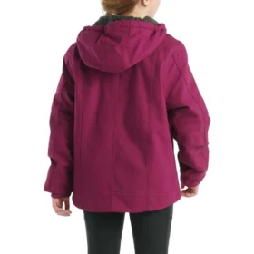 Sierra-jakke med sherpa-fôr for jenter (barn/ungdom)